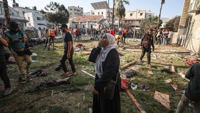 دعوات للتدخل الدولي: الاحتلال يقصف نازحين وآبار مياه في غزة دعوات للتدخل الدولي: الاحتلال يقصف نازحين وآبار مياه في غزة
