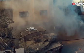 فيديو| «القسام» تصطاد «ميركافا إسرائيلية» من «الشرفات»