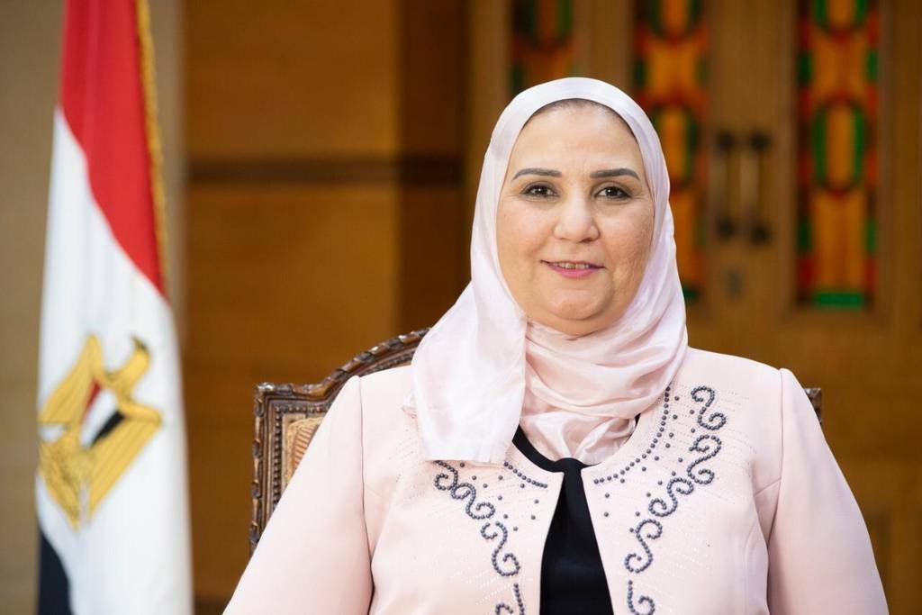 وزيرة التضامن الاجتماعي بمصر نيفين القباج