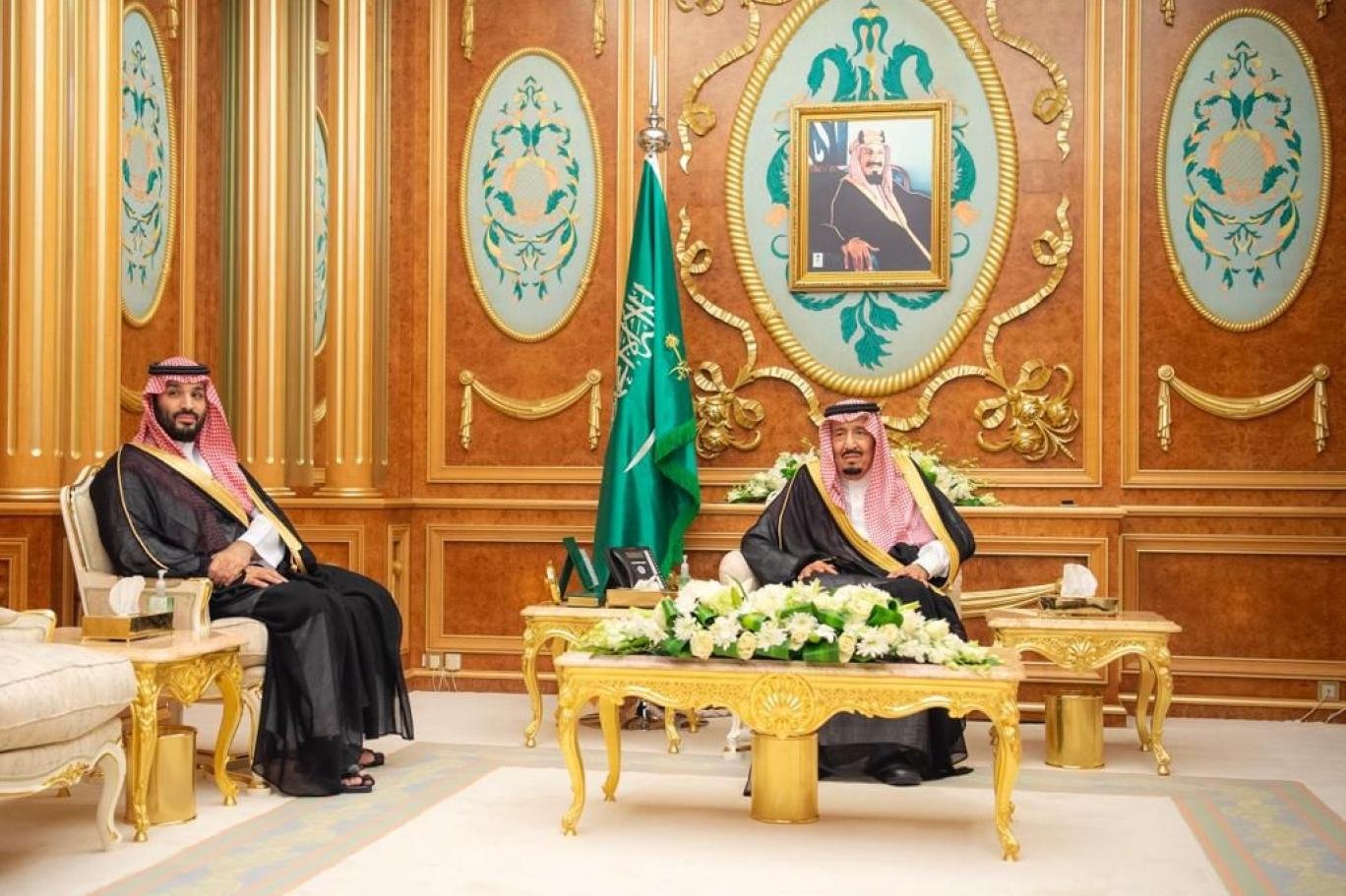 الملك سلمان وولي العهد (الإنترنت)