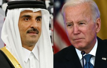 أمير قطر يبحث مع بايدن التطورات في غزة