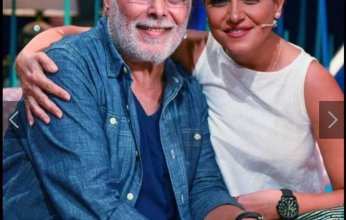 الظهور الأول للفنانة ريهام عبد الغفور وشقيقها بعد وفاة والدهما