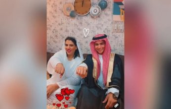 زواج ريم البلوشي وهيما السعودي يثير ضجة على مواقع التواصل