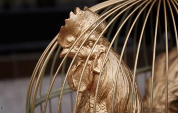 لص يعيد ديكًا ذهبيًا سرقه قبل ربع قرن (صور)