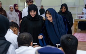 بالصور: حرم سلطان عمان تزور محافظة البريمي