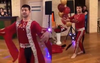 وصلة رقص شرقي للرئيس الأوكراني تثير ضجة.. ما حقيقتها؟
