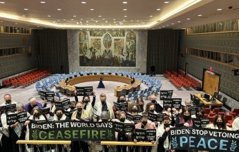 فيديو| مظاهرة حاخامات في مجلس الأمن ضد العدوان