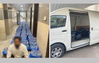 الأمن العام بالكويت يضبط مروج للخمور بحوزته 900 زجاجة
