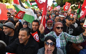 كيف أحيت المعارضة التونسية وقيس سعيد ذكرى ثورة الياسمين؟ (فيديو وصور)