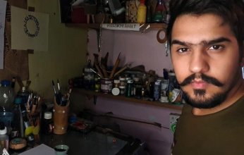 شاب عراقي يبتكر خطا عربيا باستخدام الرموز اليابانية المعقدة