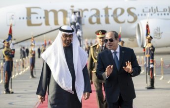 تفاصيل مباحثات السيسي وبن زايد في القاهرة (فيديو)