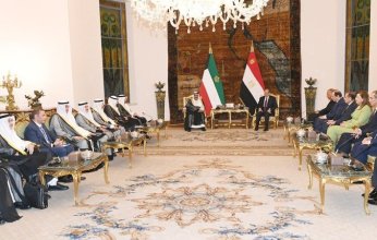 ماذا دار في أول لقاء بين السيسي وأمير الكويت الجديد؟