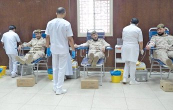 شاهد.. الجيش الكويتي يطلق حملة تبرع بالدم