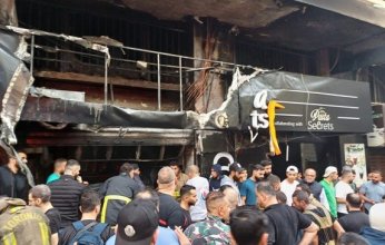 فيديو| تفاصيل انفجار داخل مطعم في بيروت