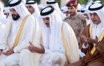 بالصور.. ملوك وأمراء الخليج في مقدمة المحتفلين بعيد الفطر