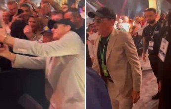 النجم العالمي فان دام يتجول في متحف الطريف التراثي بالسعودية