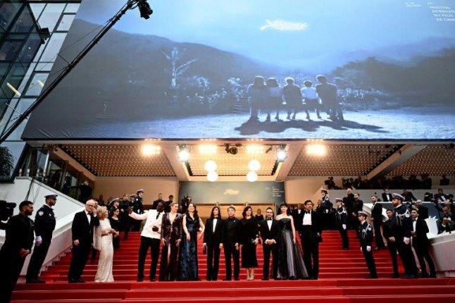 أعضاء لجنة التحكيم في مهرجان كان السينمائي.