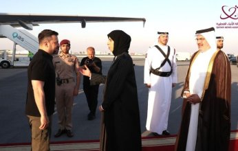 زيلينسكي في قطر