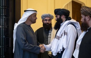 مباحثات أمنية بين محمد بن زايد و«رجل طالبان القوي»