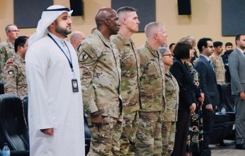 بالصور.. تغيير قيادي بأكبر قاعدة عسكرية أميركية في الكويت