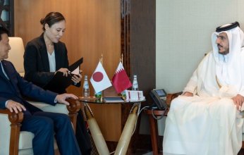وزير قطري يستعرض تعزيز التعاون التجاري مع اليابان