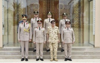 وفد عسكري مصري في البحرين.. ماذا قال النعيمي؟