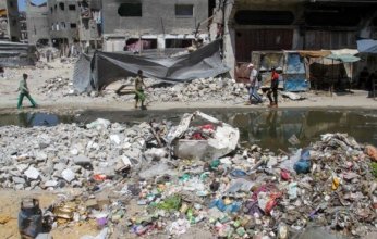 الأمراض الجلدية تفترس أطفال غزة