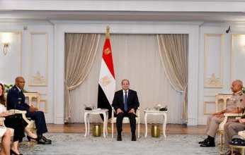 تحذير مصري في لقاء السيسي مع قائد عسكري اميركي