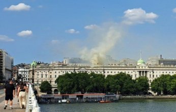 حريق غامض في مركز فنون تاريخي بقلب لندن