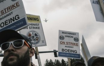أحدث رد فعل من «بوينغ» علي إضراب عمالي في سياتل