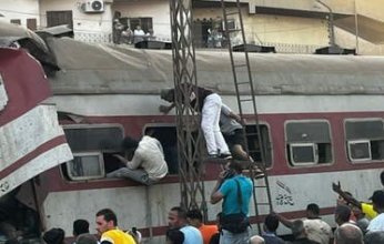 قتيلان وإصابات في حادث تصادم قطارين بمصر