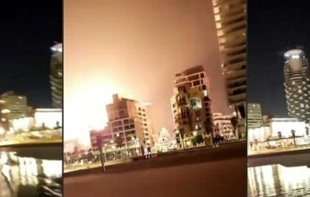 صاروخ حوثي يسقط على إسرائيل «فيديو»