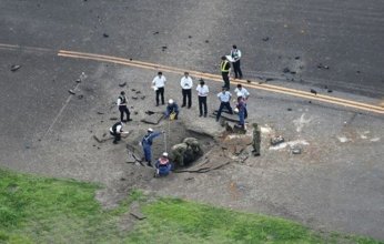 صدق أو لا تصدق.. قنبلة من الحرب العالمية الثانية تنفجر في مطار ياباني