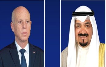 رئيس مجلس الوزراء الكويتي يهنئ الرئيس التونسي بإعادة انتخابه لولاية رئاسية جديدة