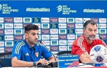 رضا هاني لاعب منتخب الكويت: عازمون على تحقيق المكسب أمام فلسطين