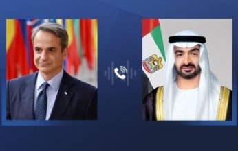 هاتفيًا.. محمد بن زايد يبحث مع رئيس وزراء اليونان علاقات التعاون المشترك