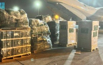 الجسر الجوي الإغاثي السعودي إلى لبنان يتواصل بمغادرة الطائرة الإغاثية السادسة عشرة