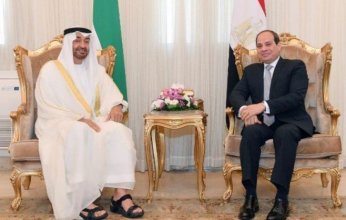 الرئيس السيسي ونظيره الإماراتي يشهدان حفل تخرج دفعة جديدة من طلاب الأكاديمية العسكرية المصرية