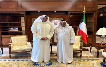 وزير الخارجية الكويتي يستقبل العميري ويؤكد دعمه لـ«بيت الكويت» ويشيد بدور «خليجيون في حب مصر»
