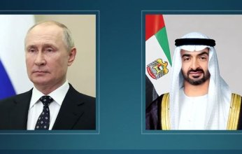 رئيس الإمارات ونظيره الروسي يفتتحان مركز الشيخة فاطمة بنت مبارك للتعليم بموسكو
