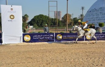 انطلاق منافسات كأس رئيس الإمارات للخيول العربية الأصيلة بمصر اليوم