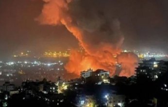 انفجارات قوية بعد غارة إسرائيلية على الضاحية الجنوبية ببيروت