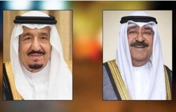 أمير الكويت يهنئ خادم الحرمين بالذكرى العاشرة لتوليه مقاليد الحكم بالمملكة