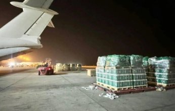 المملكة العربية السعودية:وصول الطائرة الاغاثية الخامسة عشر الى مطار الحريرى ببيروت