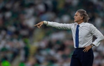 منتخب السعودية ينهي تعاقده مع المدرب الإيطالي مانشيني