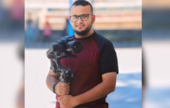 استشهاد مصور "قناة الأقصى" محمد الطناني في قصف إسرائيلي شمالي غزة