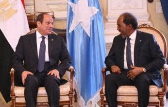 الرئيس المصري ونظيره الصومالي يتفقان على تأكيد دعم وحدة واستقلال الصومال الفيدرالية