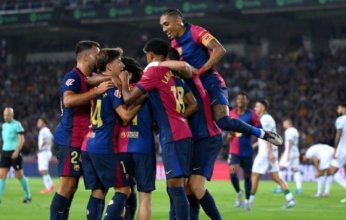 اشتباكات جماهير برشلونة والشرطة قبل لقاء بايرن ميونخ بدوري أبطال أوروبا