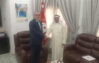 بودالي والعميري يبحثان تعزيز التعاون الاقتصادي والثقافي بين الكويت وتونس