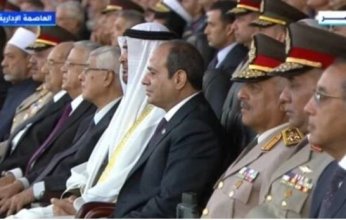الرئيس السيسي ومحمد بن زايد يشهدان عرض قوات الدفاع الجوي والمشاة والفروسية (فيديو)